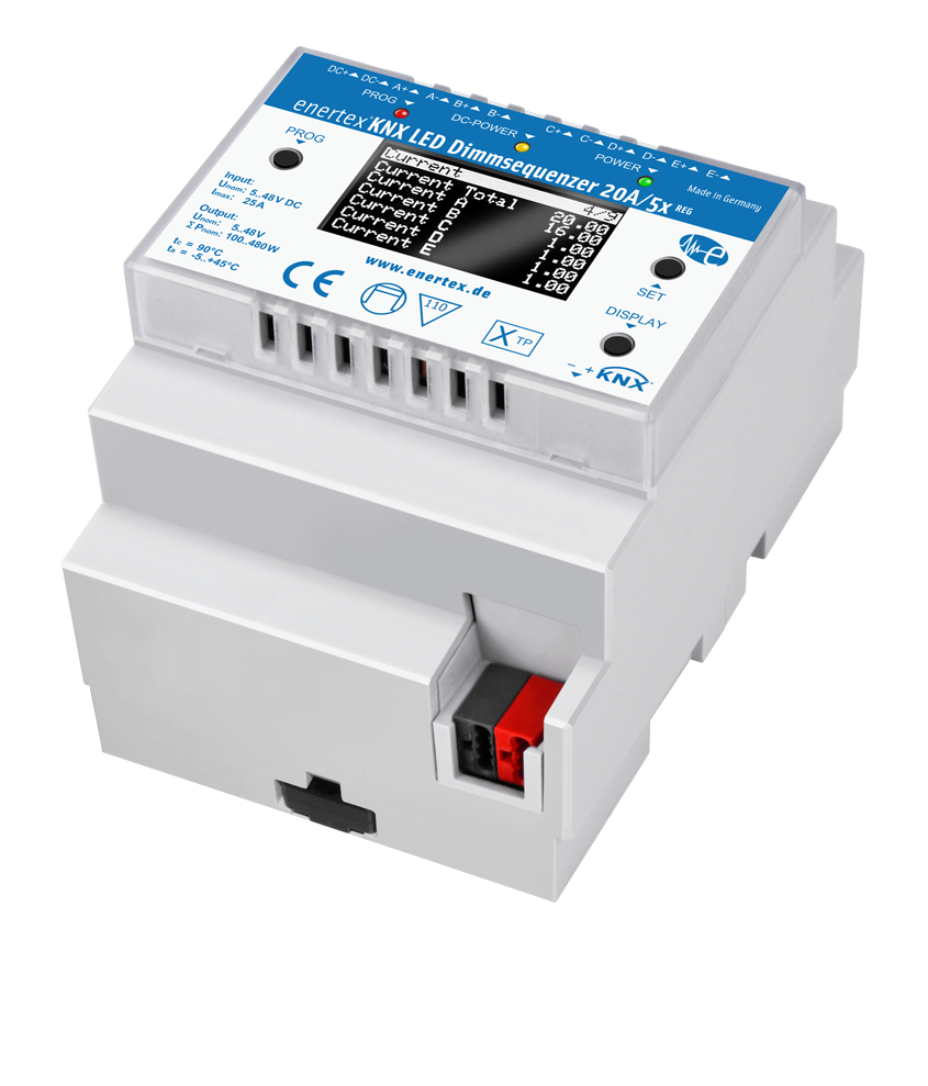 Enertex KNX LED Dimmsequenzer 20A/5x RE