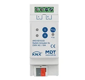 AKS Switch Actuator 2-fold 10A