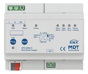Τροφοδοτικό BUS με διαγνωστική λειτουργία 960 mA
