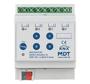 AKS Switch Actuator 4-fold 16A