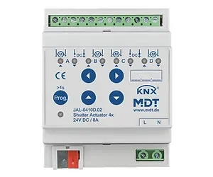 JAL Shutter Actuator 4-fold 24 V DC