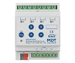 AKD Dimming Control 4-fold 16 A, 1-10 V RGBW