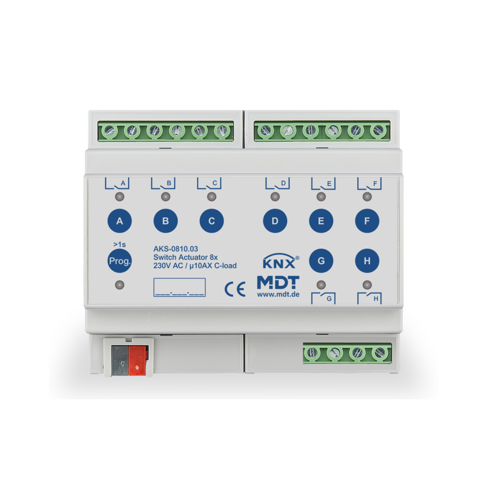 AKS Switch Actuator 8-fold 10A