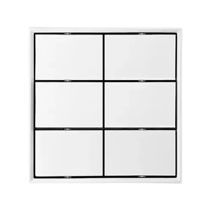 KNX Push Button and HVAC - 6 Gang