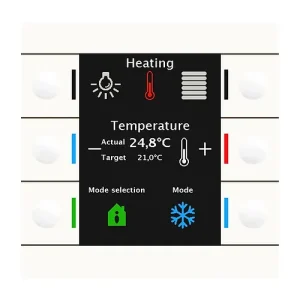 Push-button Smart 86 Έγχρωμη Οθόνη