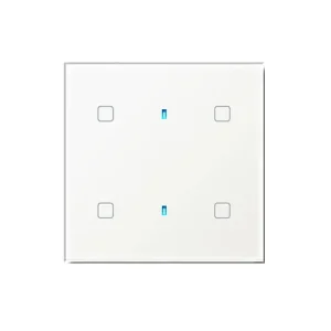 Qubik Glass Button Διακόπτης πληκτρολόγιο KNX