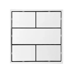 KNX Push Button and HVAC - 5 Gang