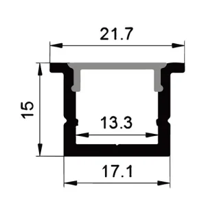 LE2116 Aluminum Profile Recessed Series