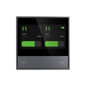 Πολυλειτουργική οθόνη αφής KNX με δύο κουμπιά SC-MK1-3