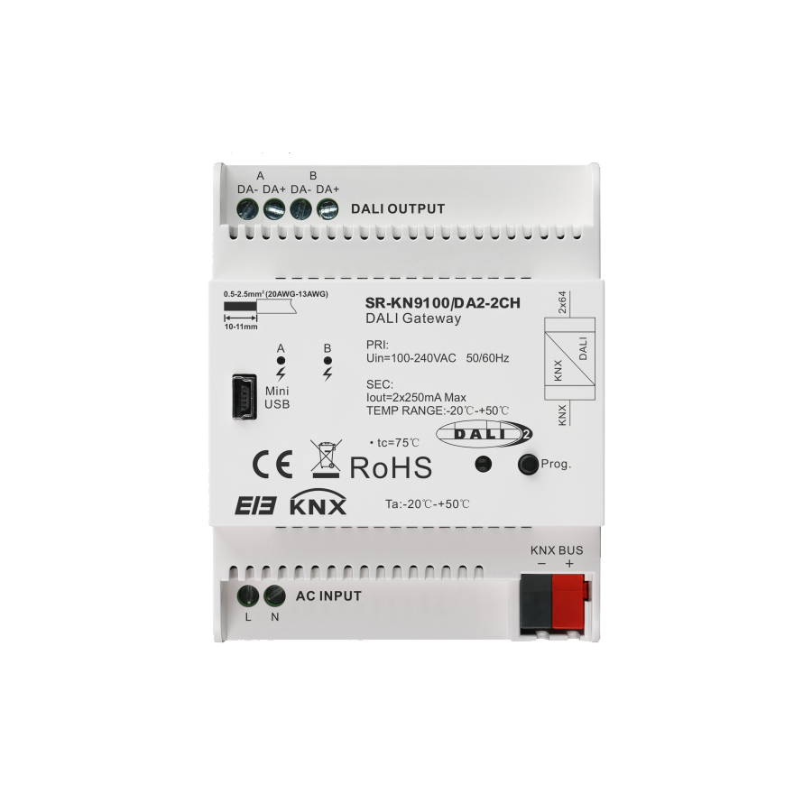 KNX to 2 channel DALI Gateway - Image 2