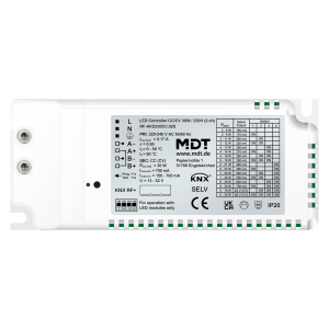 KNX RF+ LED Controller CC/CV 30 W / 230 V 2-Channel, Secure