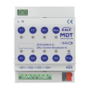 Πύλη εκπομπής DALI Control, 4 κανάλια, 4 SU MDRC