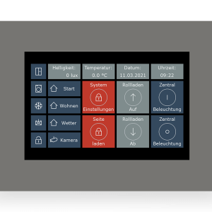 Οθόνη αφής KNX VisuControl, 17,7 cm / 7 ίντσες