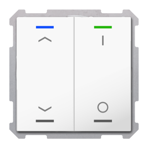 Push Button Lite 63 2-Fold RGBW Switch/Ρολά