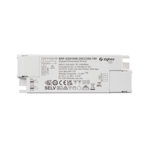 Οδηγός 1 καναλιού NFC Zigbee σταθερού ρεύματος 25W με δυνατότητα ρύθμισης φωτεινότητας
