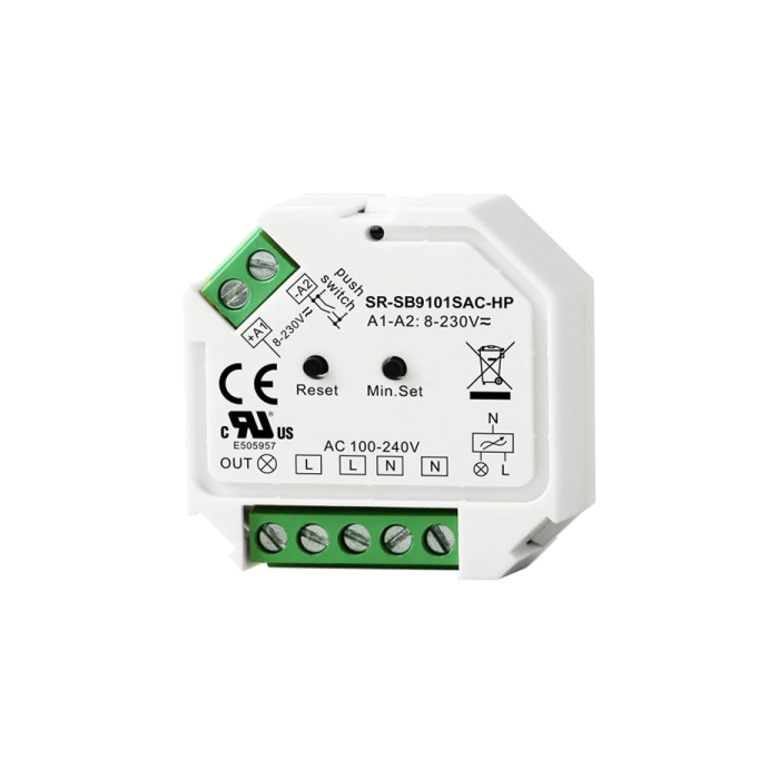 Ρυθμιστής φάσης AC Bluetooth Universal switch SR-SB9101SAC-HP