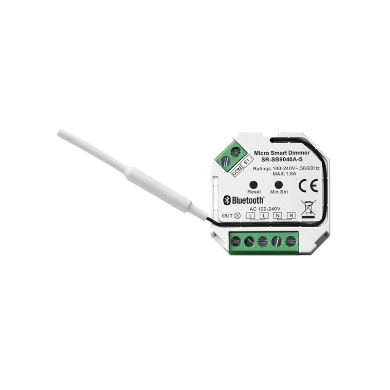 RF+ Bluetooth Μικρορυθμιστής SR-SB9040A-S