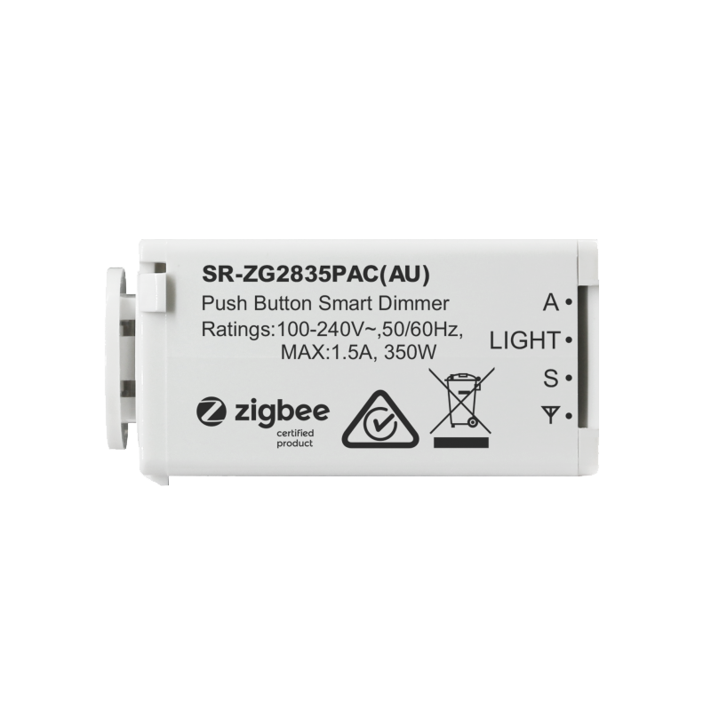 Ρυθμιστής φωτεινότητας Zigbee Australia Standard Push button