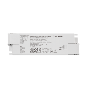 Πρόγραμμα οδήγησης LED Casambi 45W 1 καναλιού με δυνατότητα NFC (σταθερό ρεύμα)