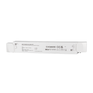 Οδηγός 100W 24VDC 2 καναλιών σταθερής τάσης Casambi με δυνατότητα ρύθμισης φωτεινότητας LED