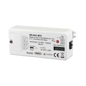 Μετατροπέας πρωτοκόλλου Matter σε DALI DT8 RGBWA+0/1–10 V