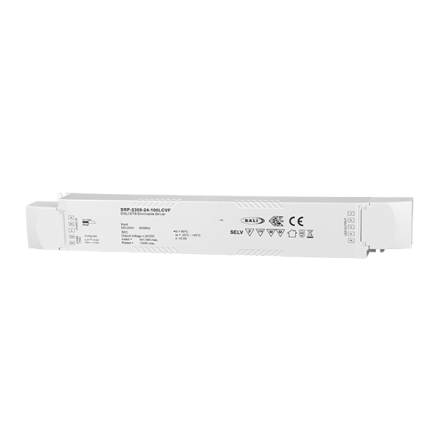 Οδηγός Σταθερής Τάσης 100W 4 καναλιών 24VDC DALI DT8 LED