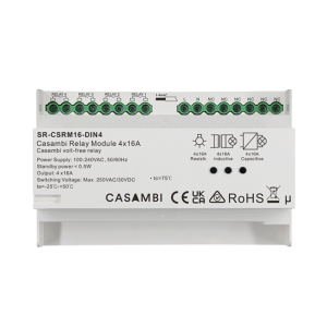 Ρελέ Casambi 4 καναλιών DIN Rail
