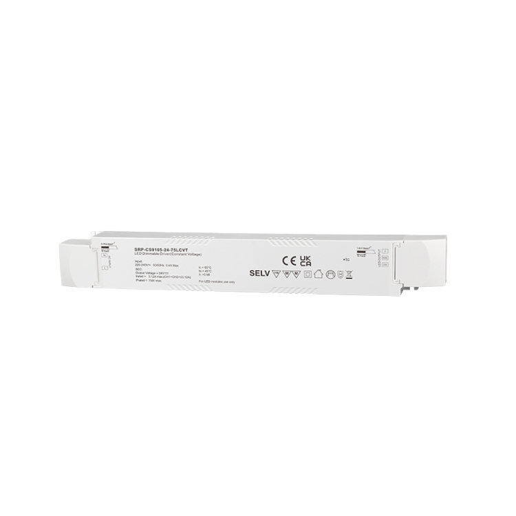 Οδηγός 75W 24VDC 1 κανάλι σταθερής τάσης Casambi με δυνατότητα ρύθμισης φωτεινότητας LED