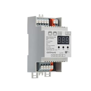 Αποκωδικοποιητής DMX512 τοποθετημένος σε ράγα Din SR-2102RJ45-DIN