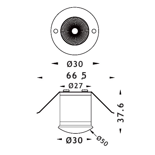 Φωτιστικό Σπεκαστής WB1030R1A - Image 2