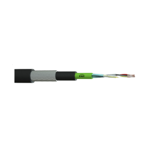 Πιστοποιημένο Καλώδιο KNX 2×2×0,8 mm Armoured SWA Μαύρο, Θωρακισμένο, CPR Fca