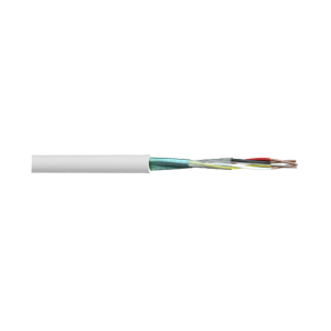 Πιστοποιημένο Καλώδιο KNX 2×2×0,8 mm LSHF Λευκό, Θωρακισμένο, CPR Eca
