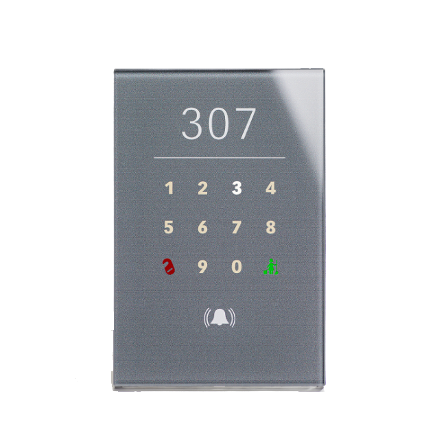 KNX Secure Γυάλινο Κάθετο Αριθμητικό Πληκτρολόγιο Ελέγχου Πρόσβασης με Proximity Sensor & DND/MUR - Image 4