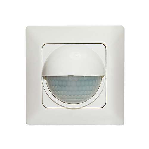 Wall Switch PIR Αισθητήρας Παρουσίας 200° έως 9m, LED 400W, Lux Learning & Master/Slave
