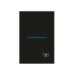 KNX Secure Γυάλινη Κάθετη Συσκευή Πρόσβασης με RFID 13,56 MHz , Reader / Card Holder Mode & Proximity Sensor